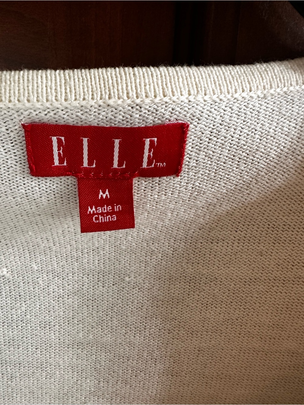 Elle Cream Ruffled V-Neck button down Cardigan - Picture 4 of 6